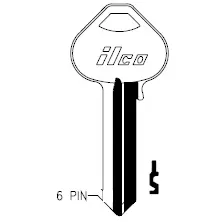 A1011P Ilco Russwin Key Blank – RU16