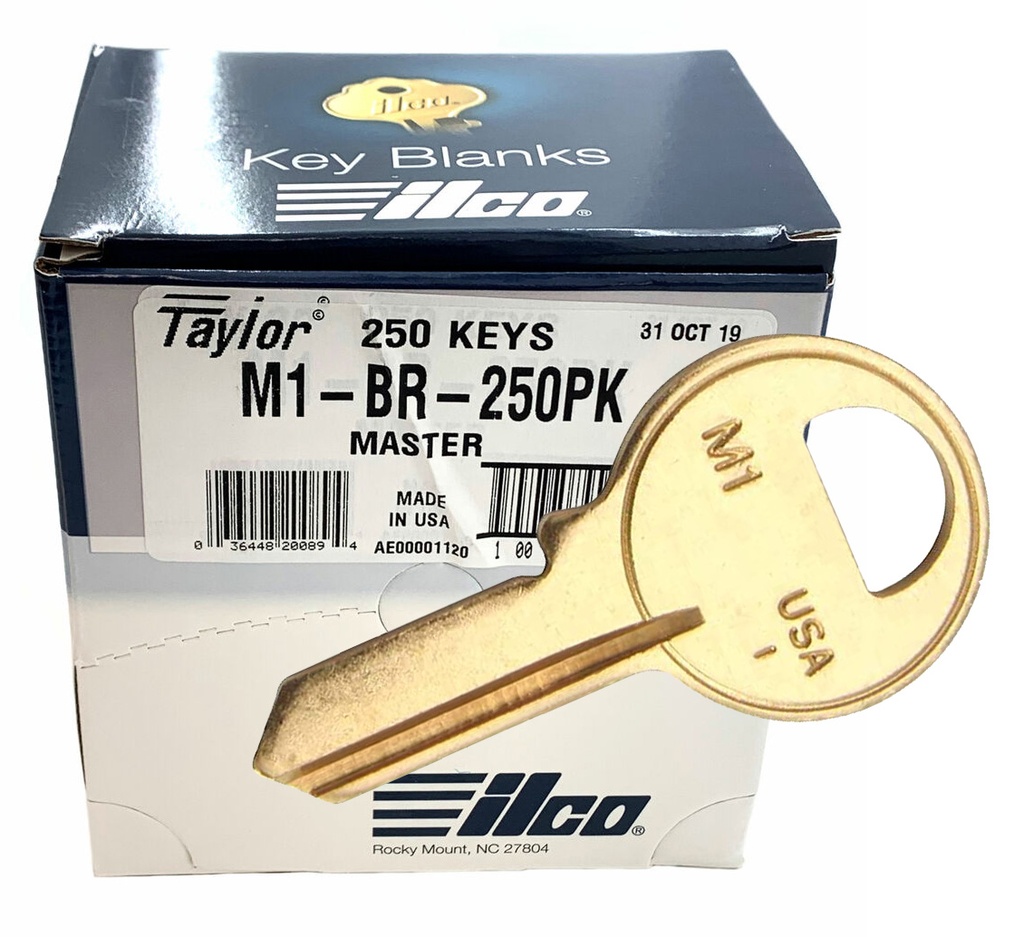 M1-BR Master Key Blank – 1092 / M1