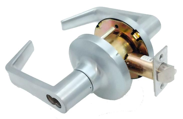 Dorex Grade 1 IC Core Storeroom Leverset Less Cylinder