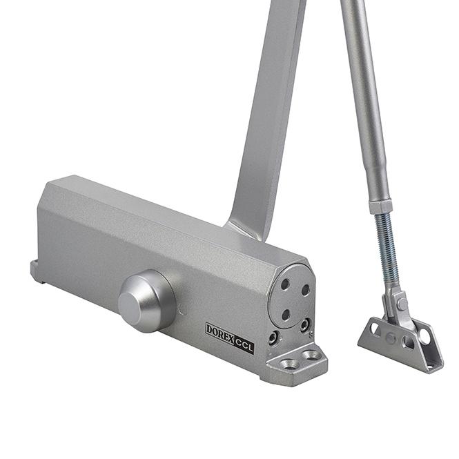 Dorex 5400BC size 2-5, Backcheck Door Closer – Aluminum