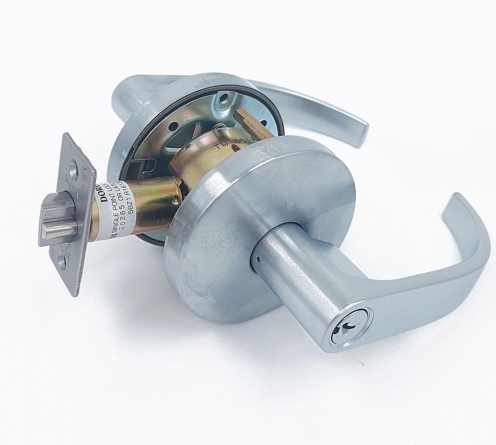 Dorex FC80C26D-O Grade 2 Clutched Curved Storeroom Lever