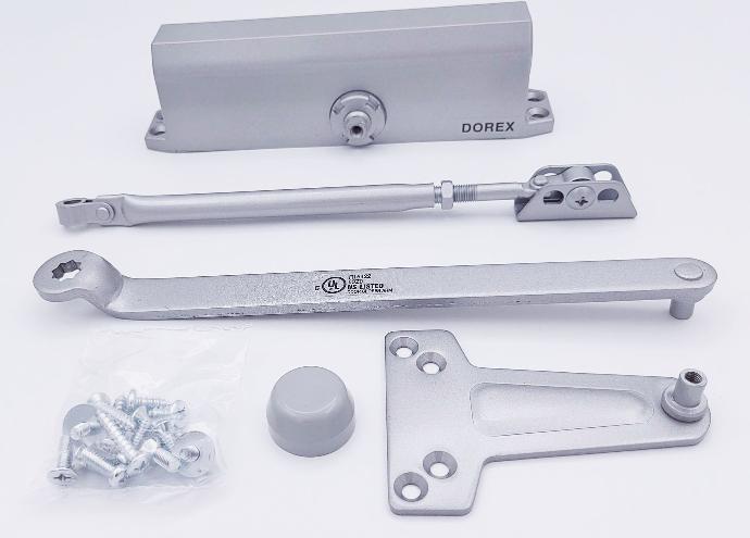 Dorex 785AL Door Closer #4 Power Aluminum Doors w/Backcheck