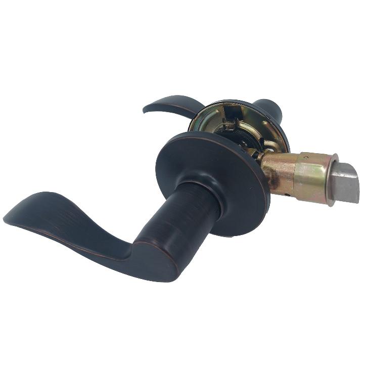 [10010ATC11PWLH] Dorex 10010ATC11PWLH Athena Passage Lever Lefthand in Antique Bronze
