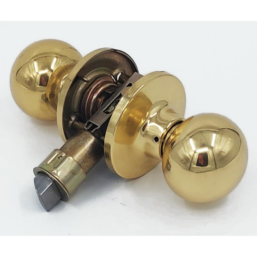 [TL10BC3] Dorex TL10BC3 Passage Ball Knobset in Brass Finish