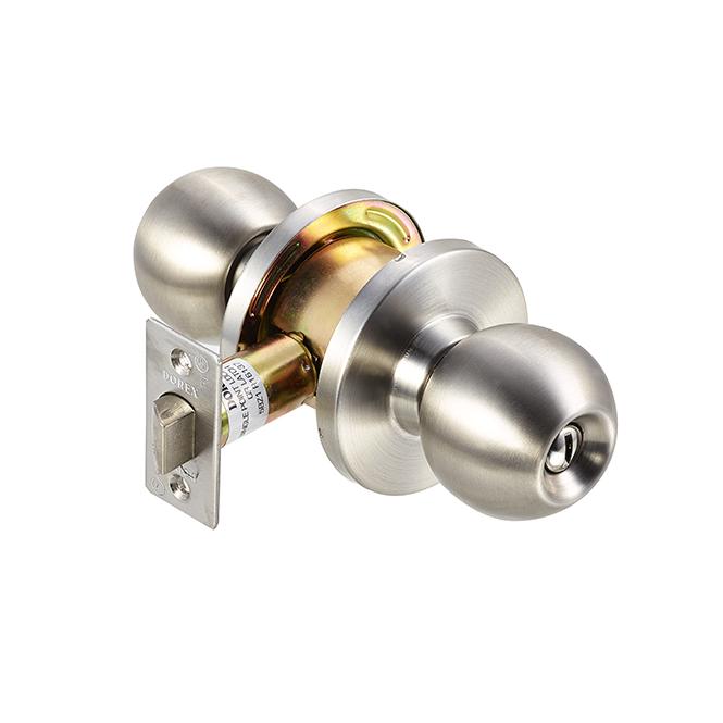 Dorex TL42 Grade 2 Privacy Knobset Satin Stainless Steel