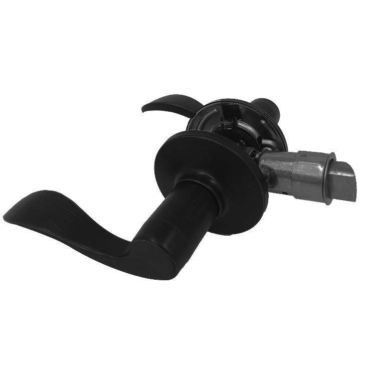 Dorex 10010ATC19WLH Athena Passage Lever Lefthand Matte Black