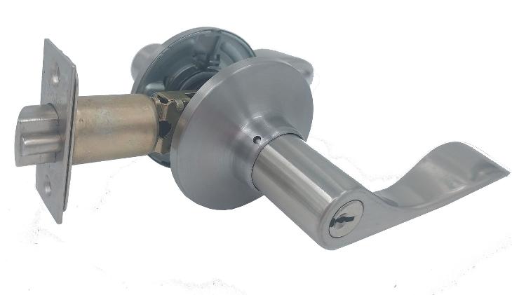 Dorex Athena Passage Lever Righthand Satin Nickel