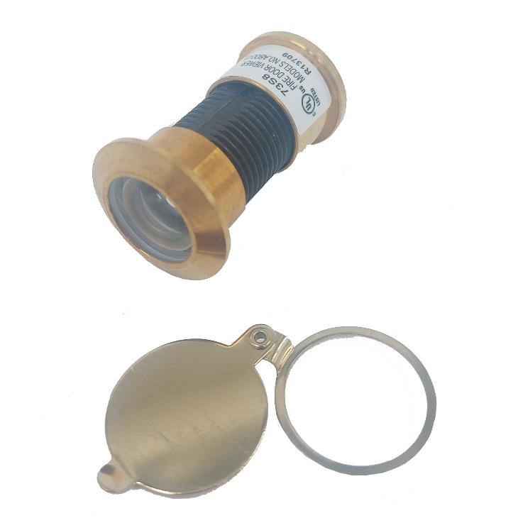 1" Brass Door Viewer