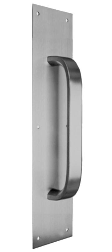9" Door Pull w/ Back Plate