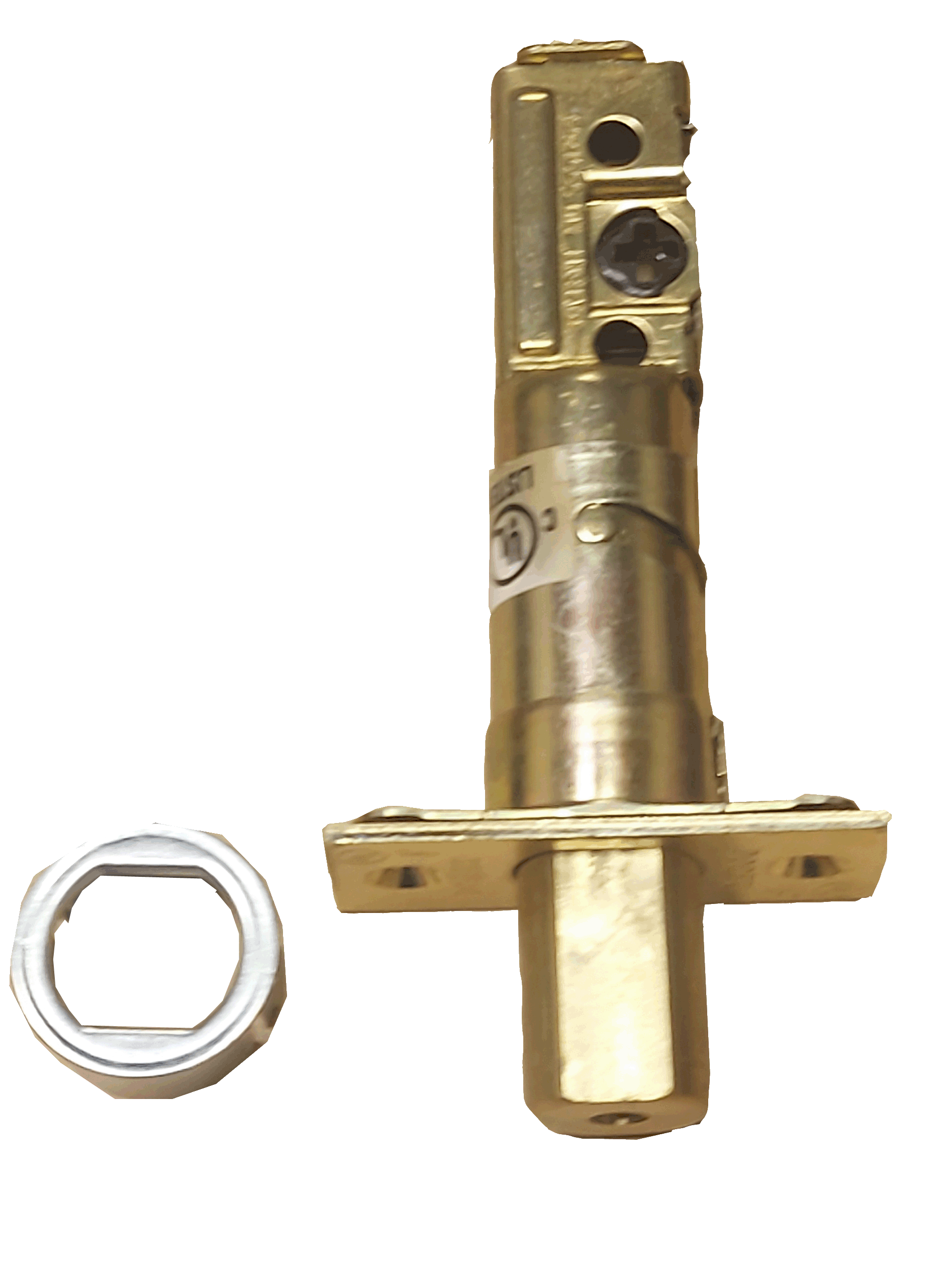 Dorex TLA-LBU-3 Grade 2 Bolt - 4 Way Deadbolt - Brass