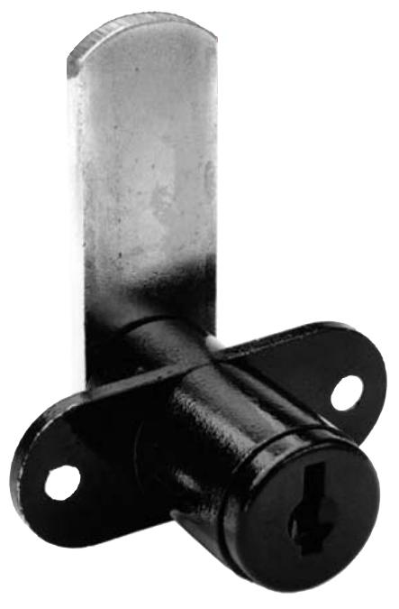 180° Cam Lock Removable Core - 11/16In Dia. (17 Mm)  Dull Black