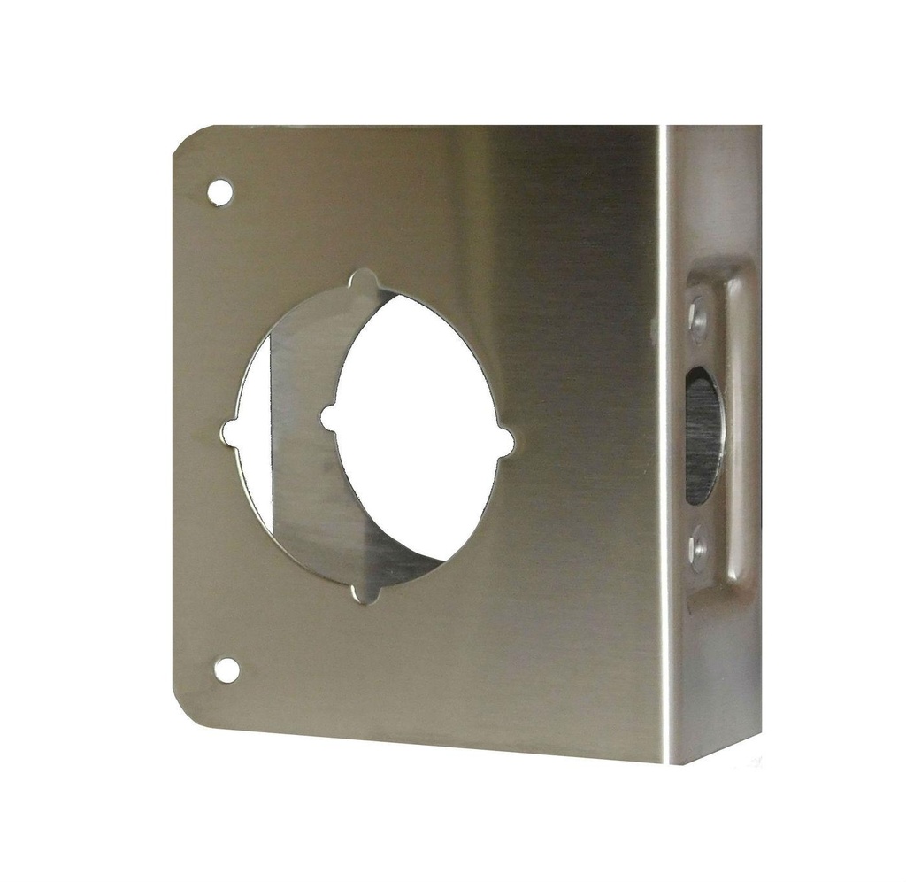 [81-S-CW] Don-jo Wrap Around Lockset 81 CW - 1-3/4 x 2-3/4 x 4" Stainless Steel