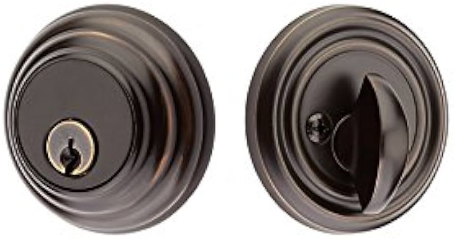 Emtek D/C Low Profile Deadbolt Schlage Oil Rubbed Bronze