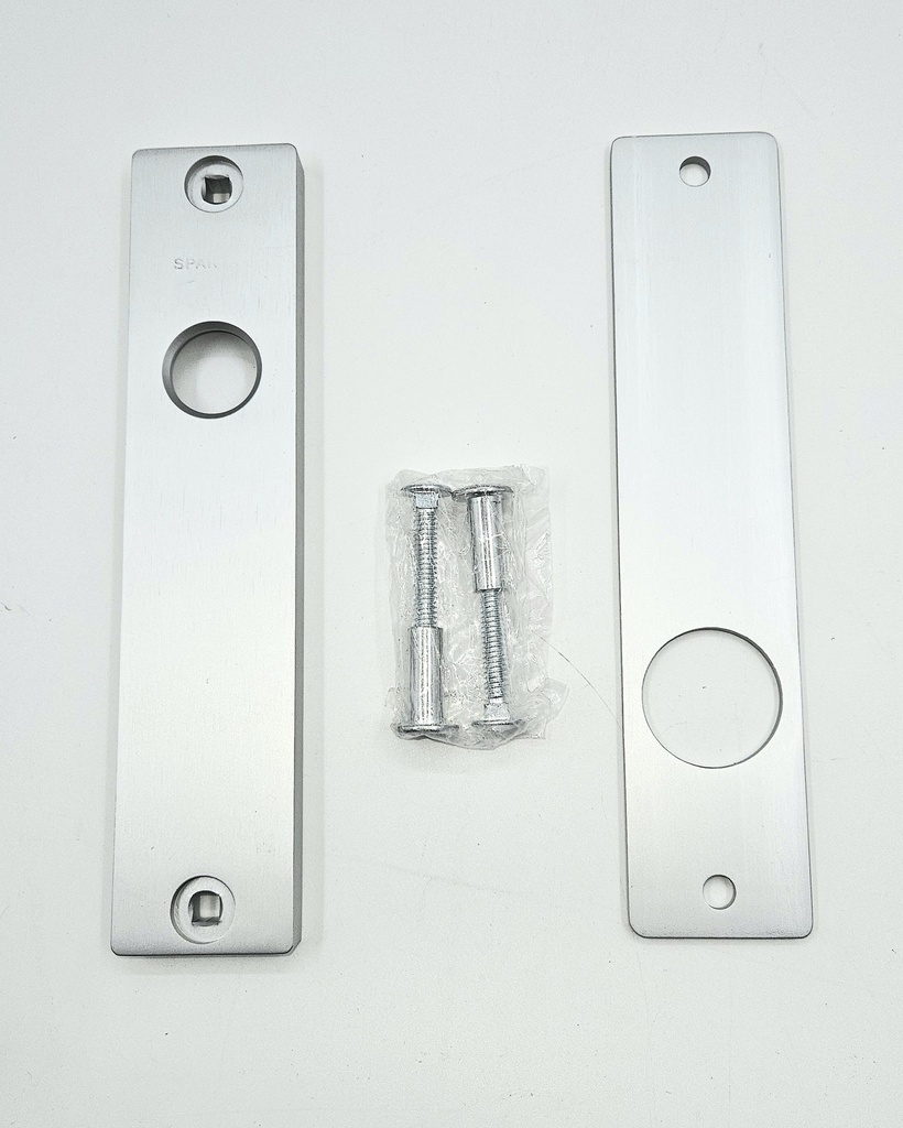 Spartan MP04-SC-STD Mortise Cylinder Guard  Aluminum Finish