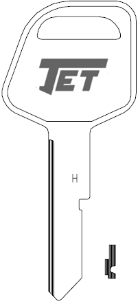 Jet S1098WH GMC Key Blank B79