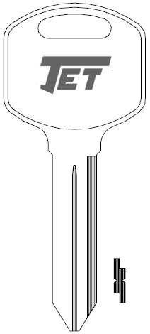 [B85-NP] Jet S1105 GMC Key Blank B85
