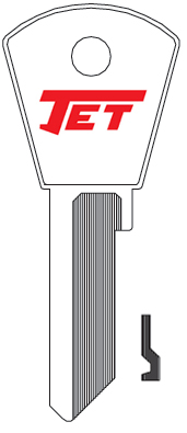 [PZ1] Jet PZ1 Papaiz Key Blank