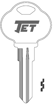[CB3-NP] Jet 1573C Club Key Blank CB3