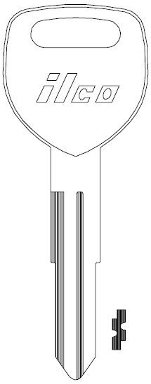 Jet HD103 Honda Key Blank X214  