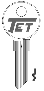 [K103] Jet 103AM Chicago Key Blank