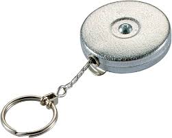 Lucky Line 43501 Chrome Key-Bak,Clip-on