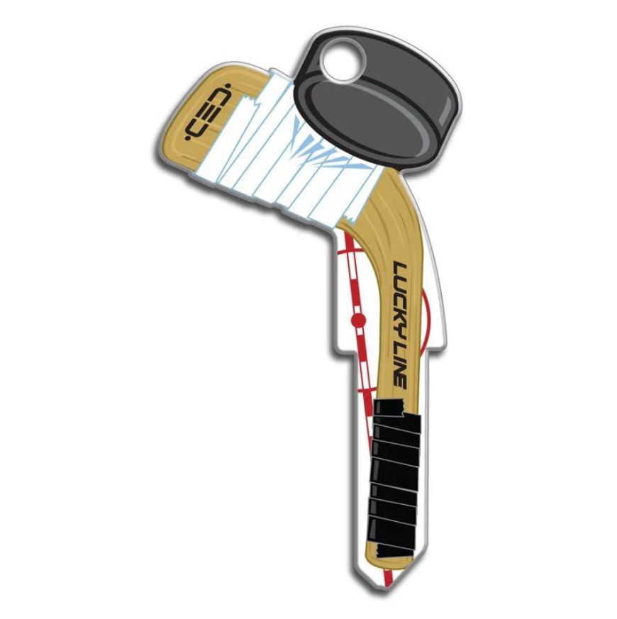 [B130W] Lucky Line B130W Hockey Key Shape WR5 WR3 Keyway