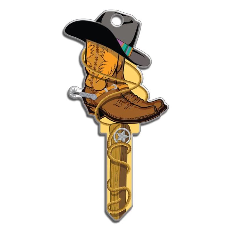 Lucky Line  B132K Cowboy Key Shape KW1/11 Keyway 