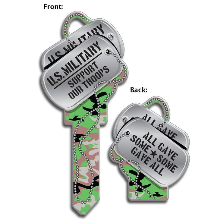 [B141S] Lucky Line B141S Dog Tags SC1 Keyway