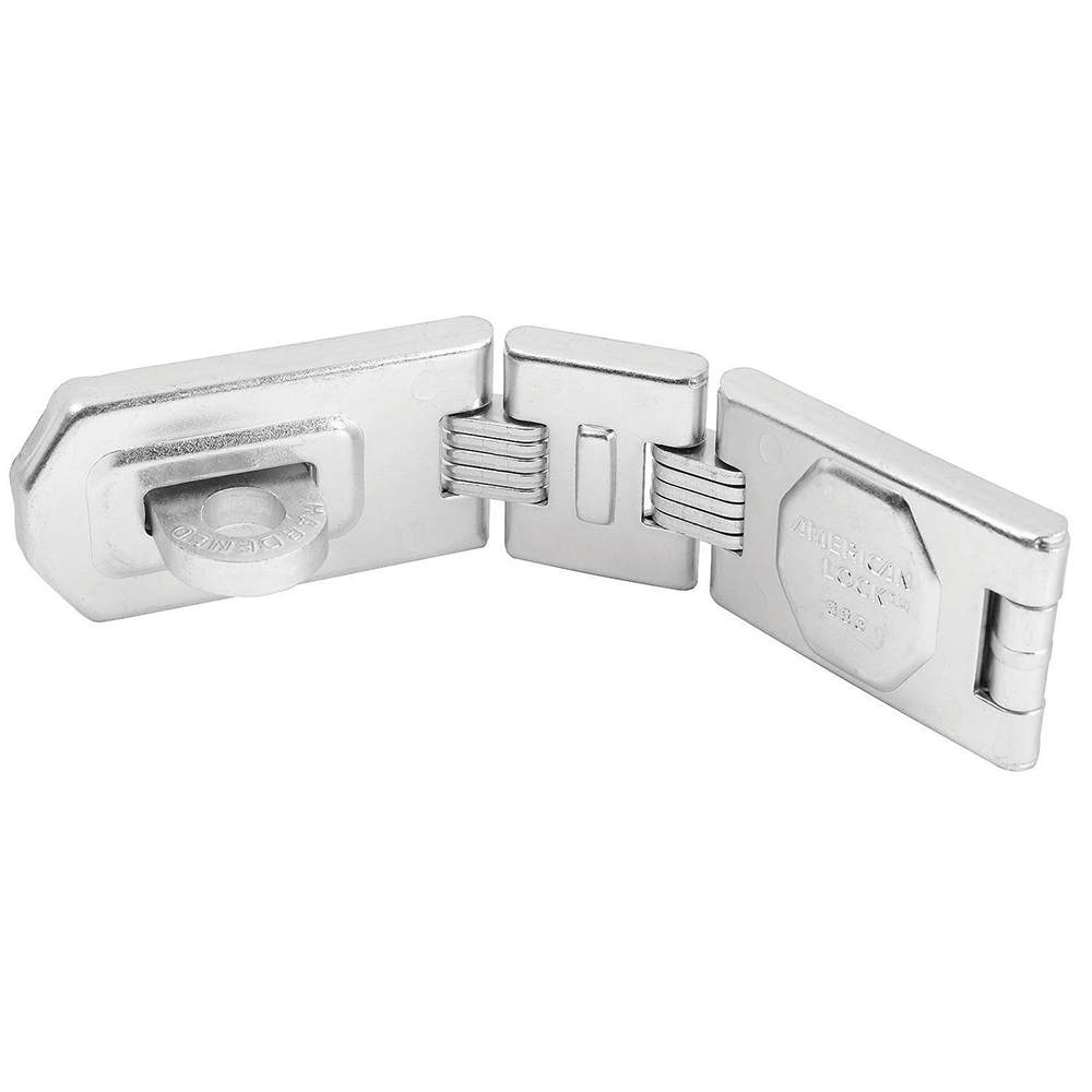 [A885] American Lock A885 - 7-3/4" (19.7mm) Long Double Hinge Hasp