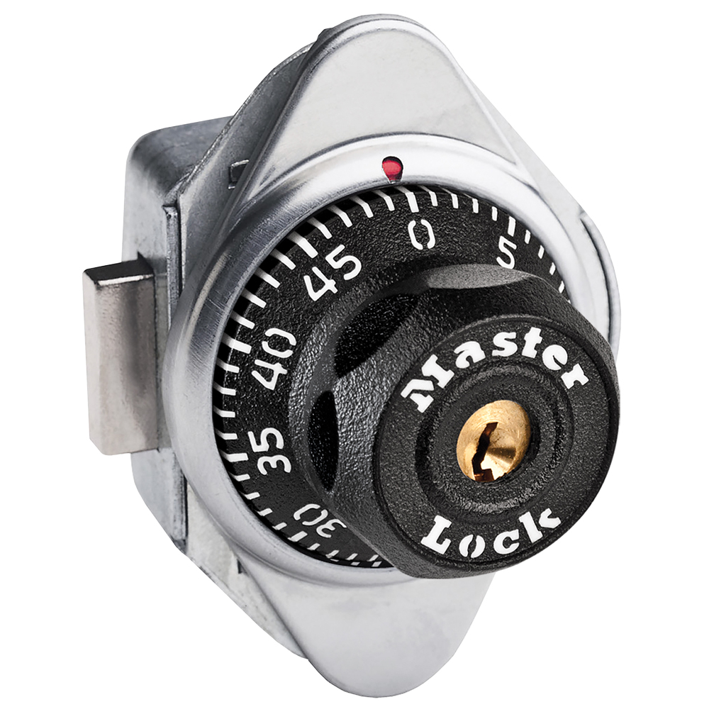 Master Lock 1670-RH Built-In Combination Lock for Lift Handle, Single Point and Box Lockers - Hinged on Right w/  Control Feature F112