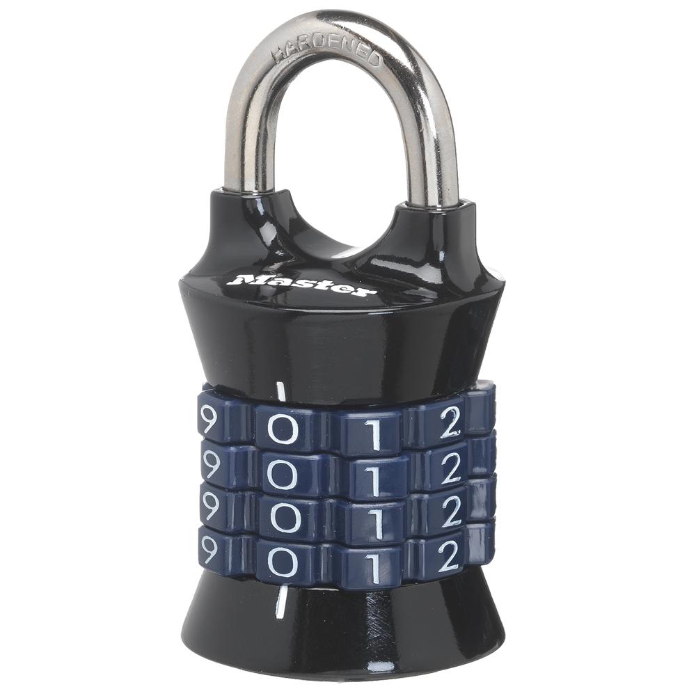 Master Lock 1535D 1-1/2" (38mm) Wide Set Your Own Combination Padlock; Assorted Colors