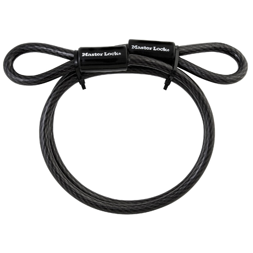 Master Lock 85DPF 4ft (1.2m) Long x 3/8" (10mm) Diameter Looped End Cable