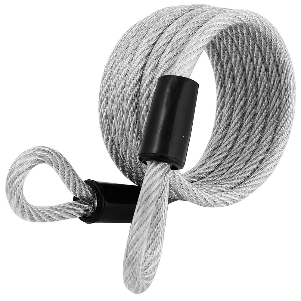 [65D] Master Lock 65D 6ft (1.8m) Long x 1/4" (6mm) Diameter Looped End Cable Must Be Ordered In Groups of 2