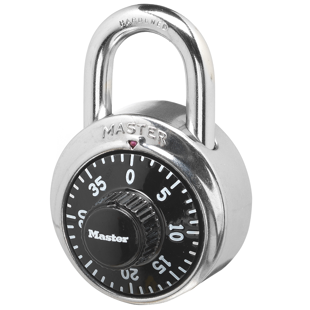 Masterlock 1500D 1-7/8" (48mm) Wide Combination Dial Padlock