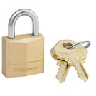 Master Lock 120D 3/4" (19mm) Wide Solid Brass Body Padlock