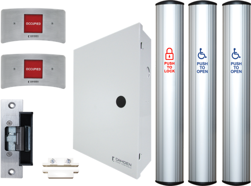 [CX-WC17-PS] Camden Column Switch Restroom Kit