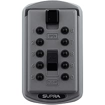 [001193C] Slimline Vault - Push Button - Retail Pkg - Titanium