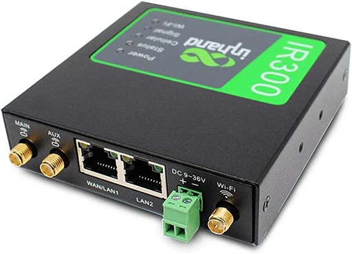 [INHAND-IR302-FQ38-WLAN] 4G Industrial router. Network: LTE CAT4;