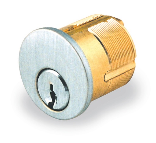 [0487-02100] Mul-t-lock 0487-02100 Mortise cylinder 1-1/8 S/A (26D) - 7 x 7
