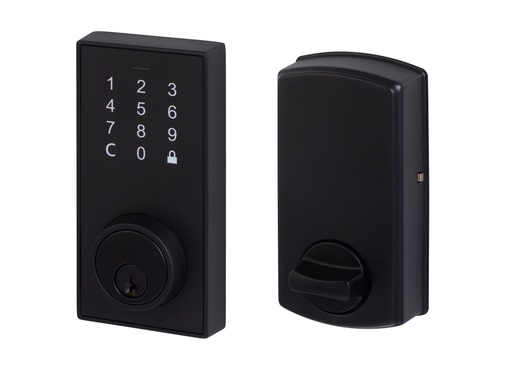 [DK201-TKD FBL] Sure-Loc Touch Screen Keypad Deadbolt Grade 2 FBL Flat Black