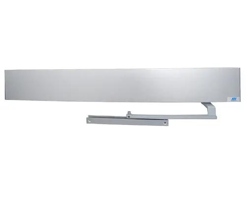 [SW800-1] Micom SW800-1 Left Hand Push No Clutch Gear Model Single Door 39" Header Clear Aluminum Finish Field Reversible