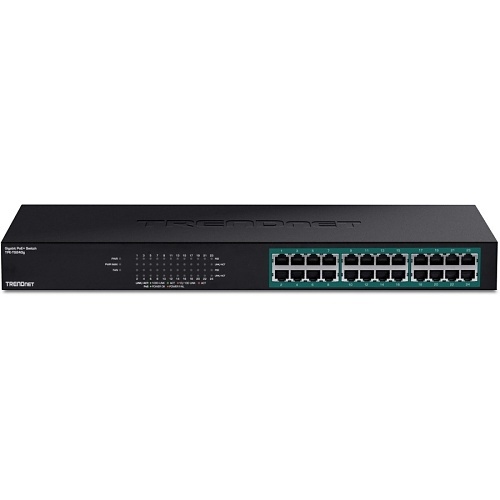 [TPE-TG240G] TRENDnet TPE-TG240g 24-Port Gigabit PoE+ Switch, 48 Gbps, 370W PoE