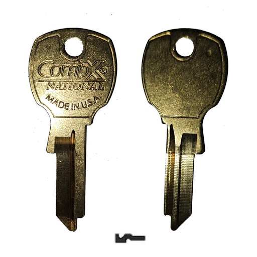 [D4301] CompX D4301 Original Canada Post Key Blank 1646R