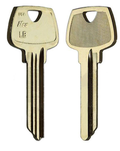 [O1007LB] Ilco O1007LB Sargent Key Blank 6 Pin 