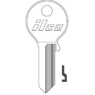 [VR91B] Ilco VR91B Key Blank VR5