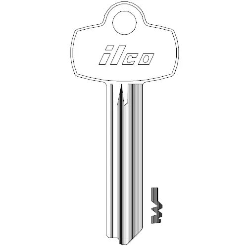 [A1114TB] Ilco A1114TB Best Key Blank