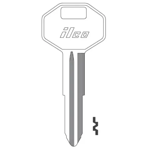 [X176] Ilco X176 Mitsubishi Key Blank MIT1