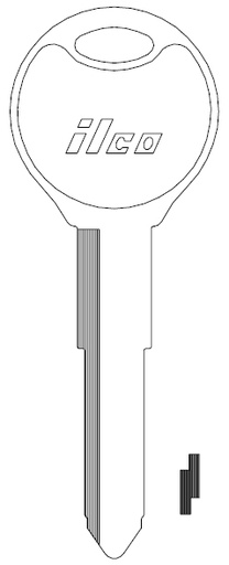[X249] Ilco X249 Mazda Key Blank MZ31