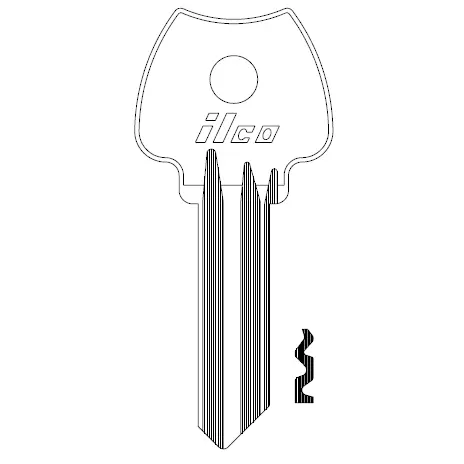 [1004N] Ilco 1004N Lockwood Key blank