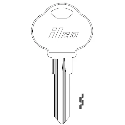 [CLB3] Ilco 1573C Key Blank CLB3